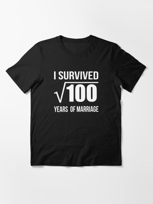 10 years Wedding Anniversary T-Shirts, I Survived 10 Years of Marriage