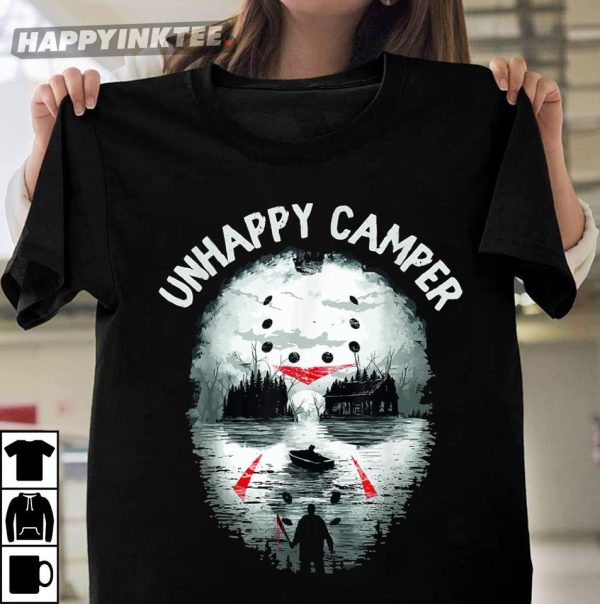 Scary Halloween Camping T-Shirt
