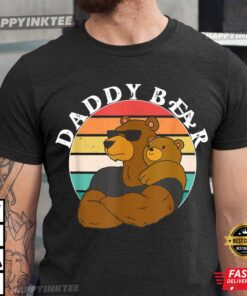 Daddy Bear Papa Bear Fathers Day Gift T-Shirt