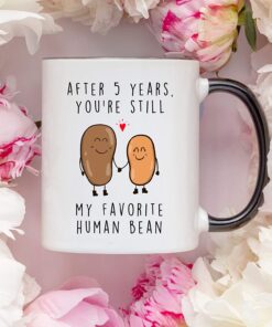 After 5 Year 5th Wedding Anniversary for Husband and Wife Mug 2
