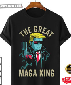 Anti Joe Biden Fun The Great Maga King Trump Ultra Maga King Shirt