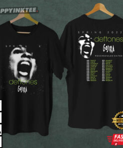 Deftones Tour 2022, Music Summer World Tour T-Shirt