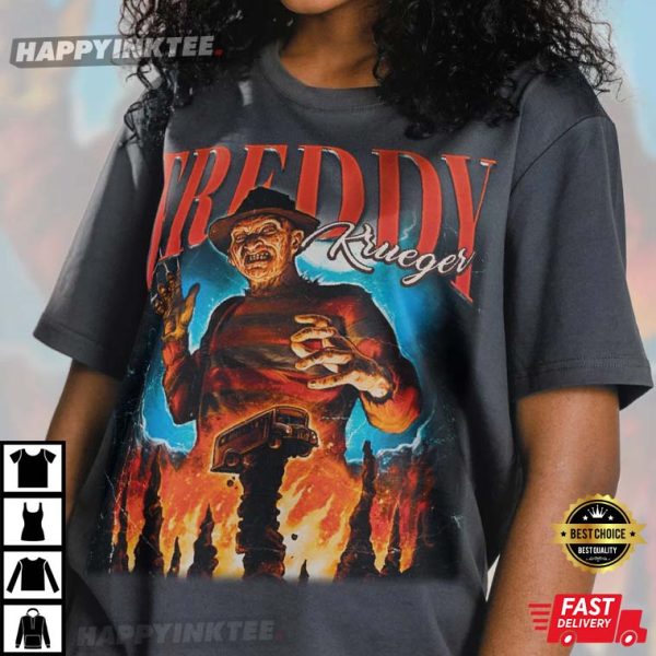 Freddy Krueger Halloween Horror Movie T-Shirt