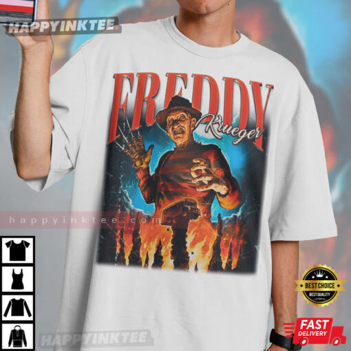 Freddy Krueger Halloween Horror Movie T-Shirt