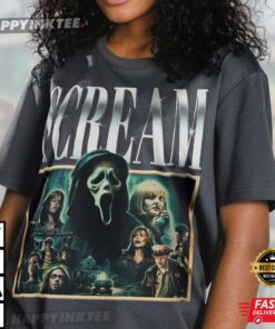 RETRO SCREAM Shirt Lets Watch Scary Movie T Shirt