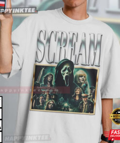 RETRO SCREAM Shirt Lets Watch Scary Movie TShirt