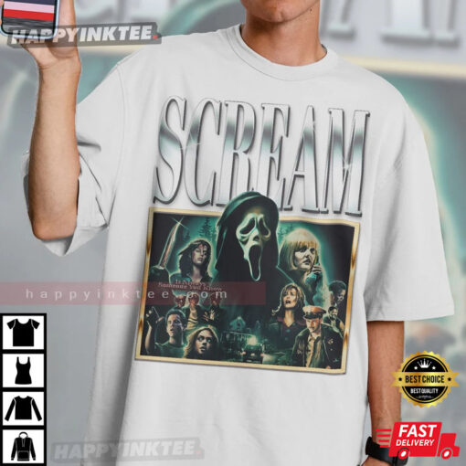 Scream Let’s Watch Scary Movie T-Shirt