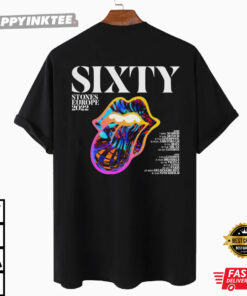 Rolling Stones 60th Anniversary 2022 Tour Unisex shirt