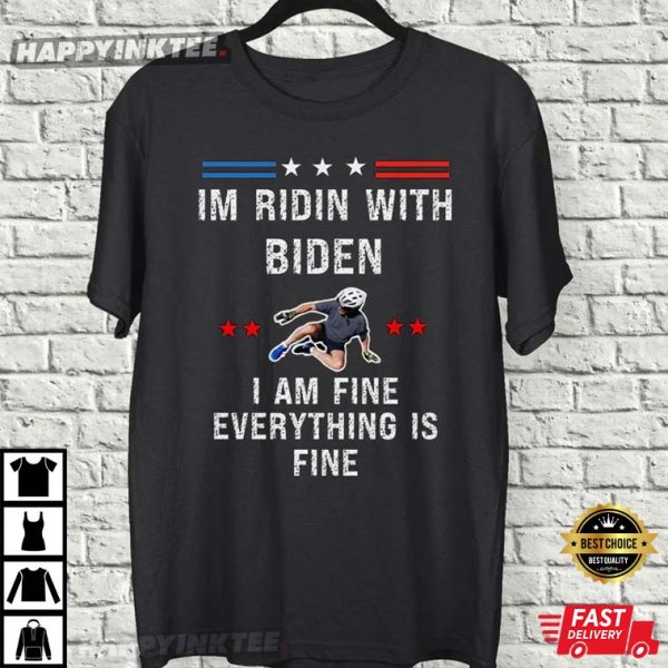 Running The Country Is Like Riding A Bike Shirt, Joe Biden Shirt, Biden Falling Off The Bike Shirt, Biden Failed