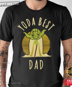 Star Wars Yoda Best Dad Cartoon Yoda T Shirt