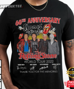 The Rolling Stones Shirt 60th Anniversary 1962 2022 Shirt The Rolling Stones Rock Band Shirt 1