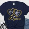 One Year Anniversary Gift For Boyfriend, I Survived 1 Year With My Girlfriend T-shirt