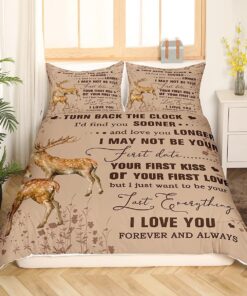Wife Gift Bedding Set from Husband for Wedding Anniversary 2