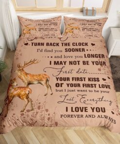 Wife Gift Bedding Set from Husband for Wedding Anniversary 3