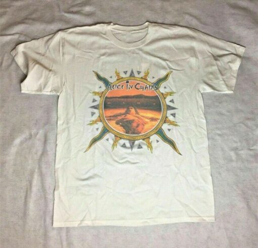 Vintage Dirt Sun Alice In Chains 1992 90s T-shirt