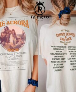 Daisy Jones & The Six The Aurora Tour 1978-79 Double Sided Shirt