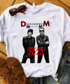 Depeche Mode Dave Gahan Martin Gore Memento Mori World Tour 2023 Shirt