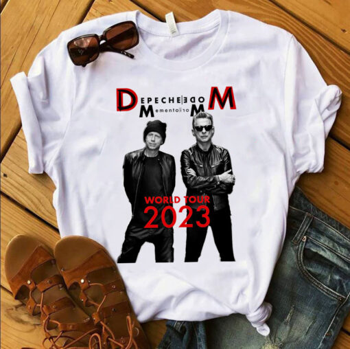 Depeche Mode Dave Gahan Martin Gore Memento Mori World Tour 2023 Shirt