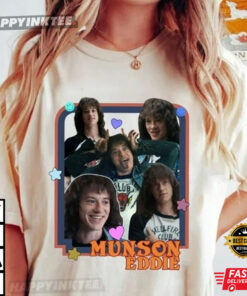Eddie Munson Shirt Guitar Most Metal Ever Playing Guitar T-shirt