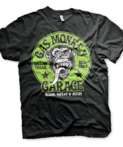 Gas Monkey Garage Blood Sweat And Beers Shirt