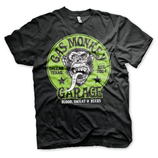 Gas Monkey Garage Blood Sweat And Beers Shirt