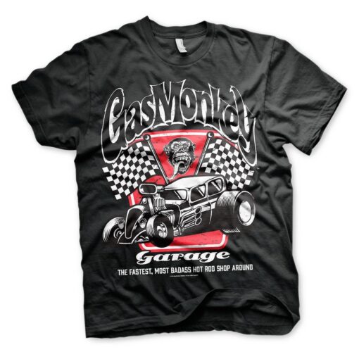 Gas Monkey Garage The Fastest Most Badass Hot Rod Shop Around T-shirt