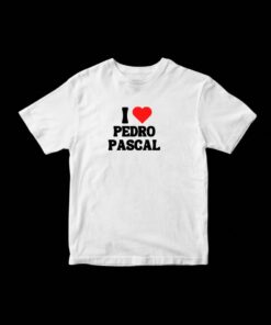 I Love Pedro Pascal Baby Tee Best Shirt For Kid Women Men 1