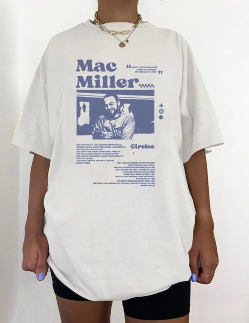Mac Miller Circles Shirt, Sweatshirt, Hoodie