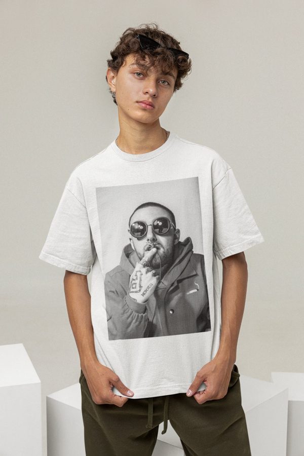 Mac Miller Faces Shirt Rap Hip Hop Tee