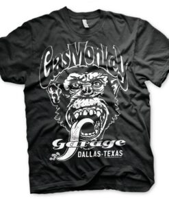 Men’s Gas Monkey Dallas Texas T Shirt Size From S To 5xl