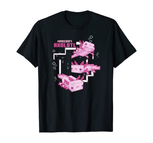 Minecraft Axolotl Shirt