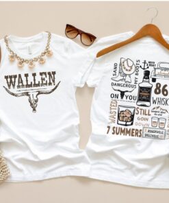 Morgan Wallen Western Cowboy Shirt Country Music Tshirt