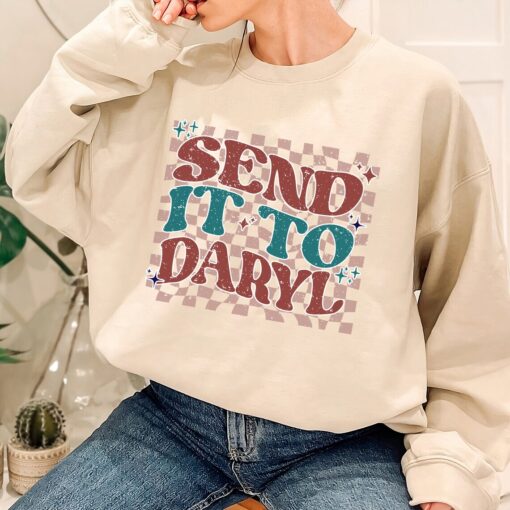 Send It To Daryl, Send It To Darrell Trending Unisex T-shirt Sweatshirt