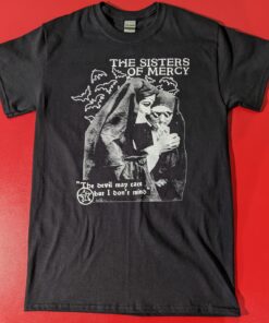 The Sisters Of Mercy Neon Green Logo T-shirt Best Gifts For Fans