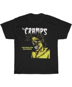 The Cramps Bad Music For Bad People T Shirt