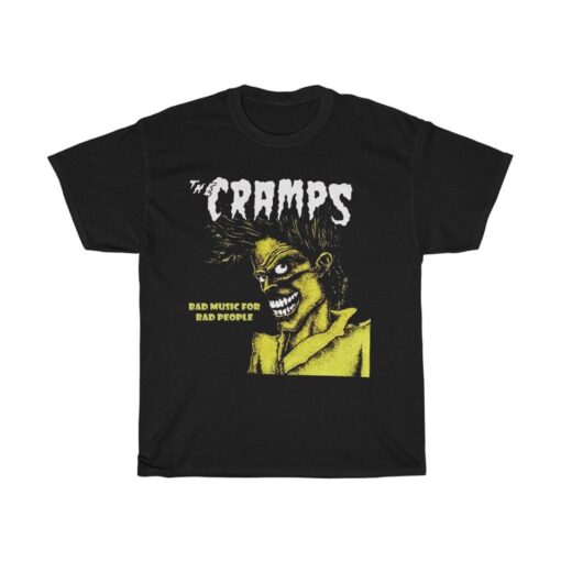 The Cramps Bad Music For Bad People T Shirt