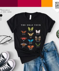 The Eras Tour 10 Butterfly Vintage Shirt 1