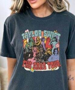 The Eras Tour Taylor Swift Vintage Retro Concert Tee