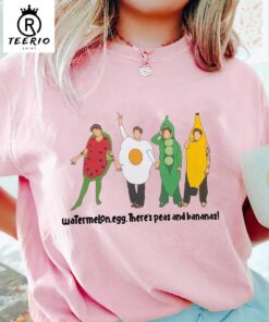 Watermelon Egg There’s Peas And Bananas Trendy Harry Banana Song Shirt