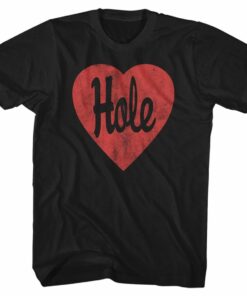 Hole Band Shirt Vintage Black T-shirt