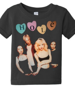Hole Band Baby Tee Best Gift For Fans