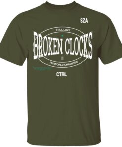 Sza Broken Clocks Shirt Still Love 15x World Champion