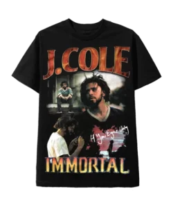 J Cole Immortal Rap Tee Retro