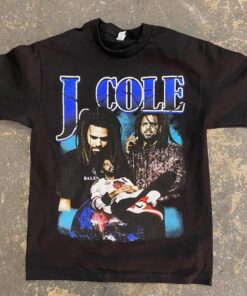 Vintage The Off Season J Cole Rapper Graphic T-shirt For Hip Hop Fans