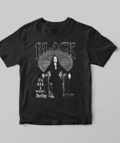 Black Shirt Morticia Addams Addams Family Shirt