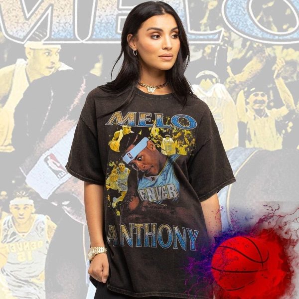 Carmelo Anthony Basketball Players Nba Sports T-shirt