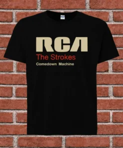 Comedown Machine Black T Shirt The Strokes