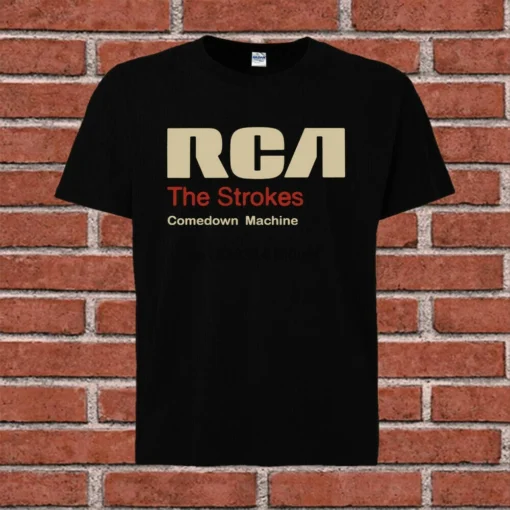 Comedown Machine Black T Shirt The Strokes