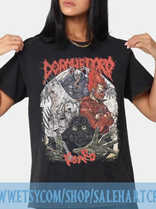 Dorohedoro Anime Characters Graphic T-shirt