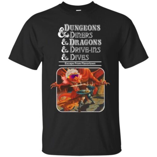 Dungeons And Diners And Dragons And Drive Ins And Dives T-shirt